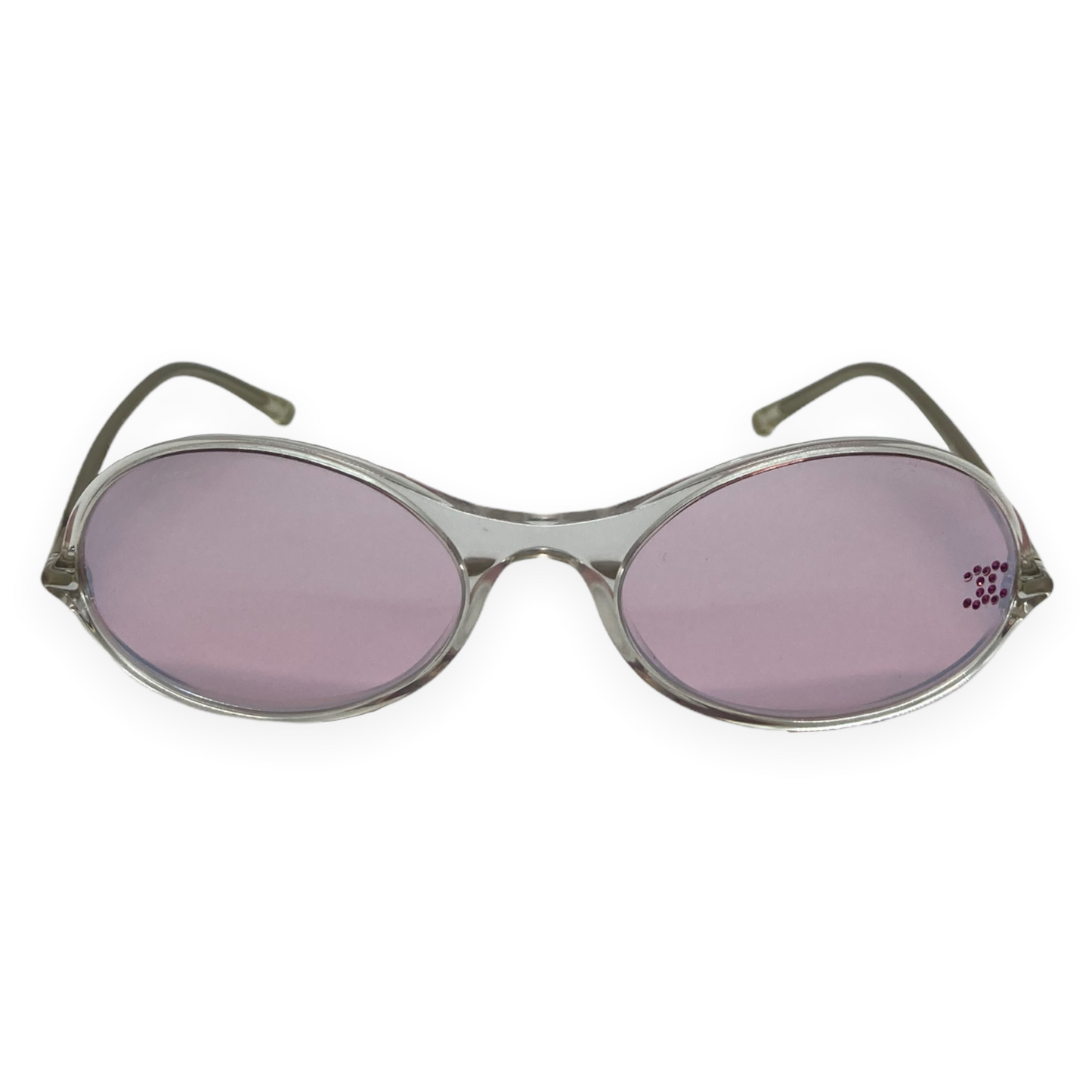 Chanel 5044-B Clear/Pink Sunglasses