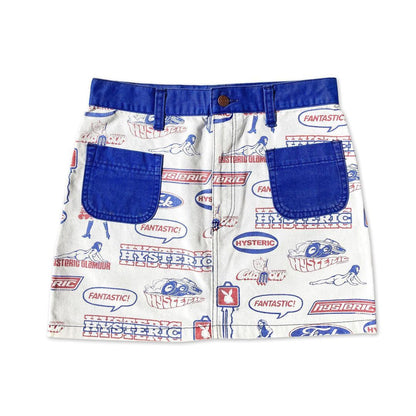 Hysteric Glamour denim mini skirt (S)