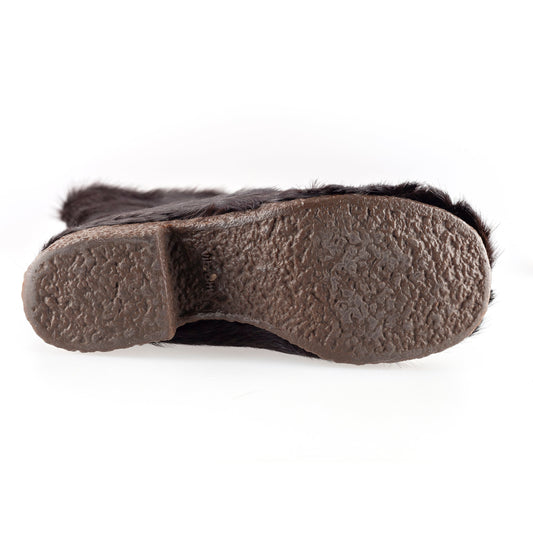 Diadora Brown Yeti Fur Boots