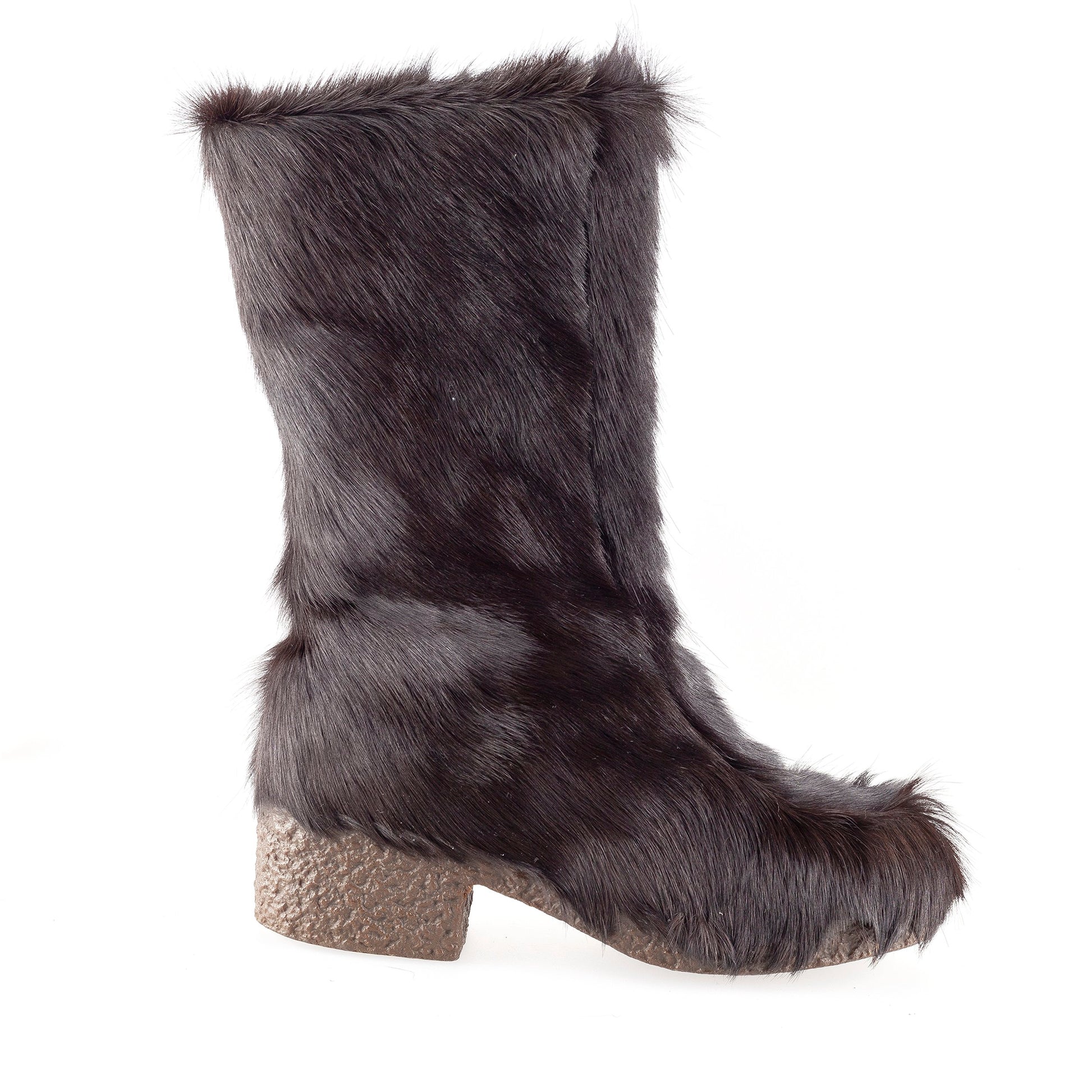 Diadora Brown Yeti Fur Boots