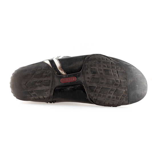 Diesel Leather Black Moto Boots