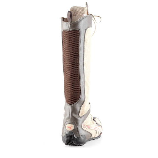 Puma “London Trail” Knee High Brown Boots
