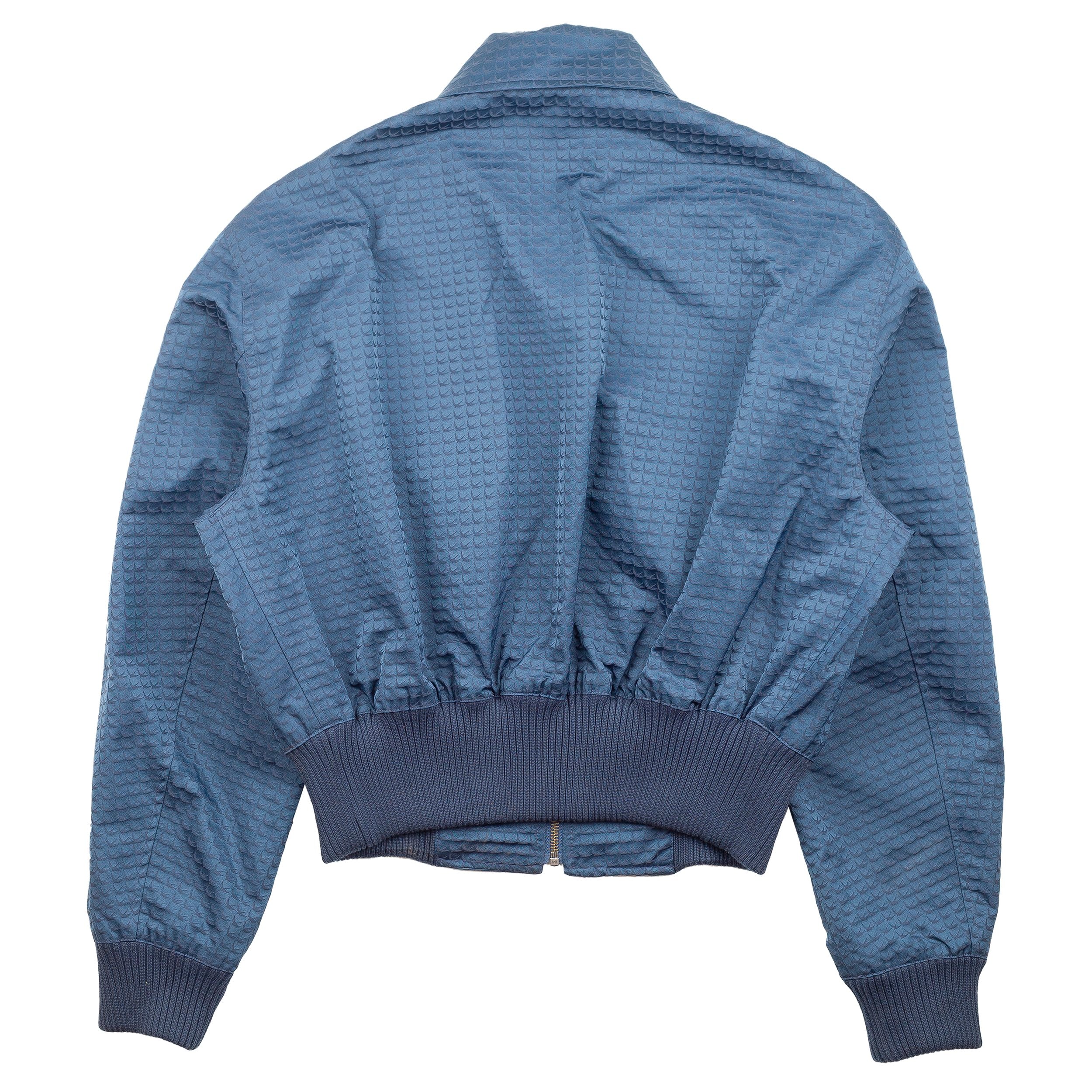 Fred Perry x Raf Simons Sparrow Jacquard Bomber Jacket VOODOO WAREHOUSE