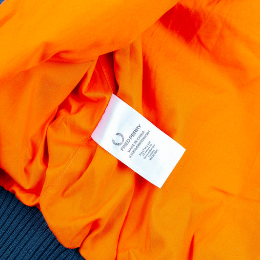 Fred Perry x Raf Simons Sparrow Jacquard Bomber Jacket