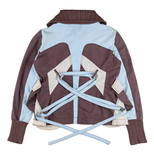Diesel Bondage Straps Brown/Baby Blue Jacket
