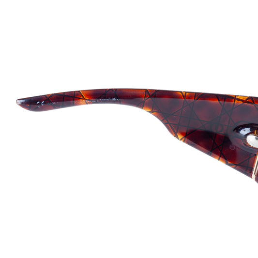 Dior Cannage 1 Brown Tortoise Mask Sunglasses