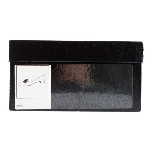 Chanel Velvet Camellia Ballerinas