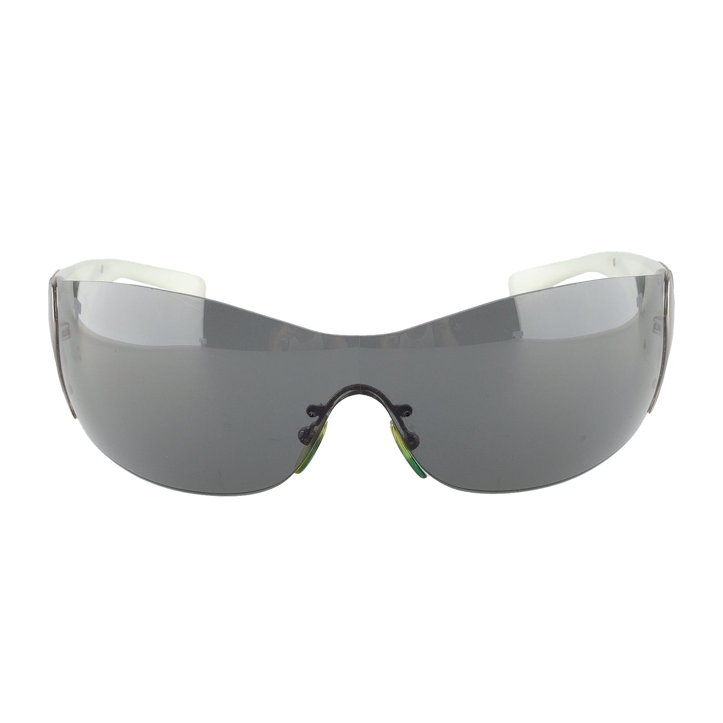 Prada SPR 58F 5BZ-1A1 Silver Wave Sunglasses