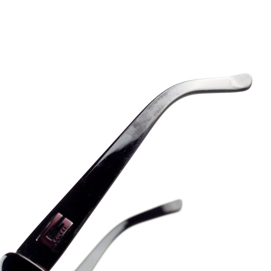 Gucci GG 2452/S 807 Black Oval Vintage Sunglasses