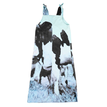 *RARE* Cop Copine Cow Blue Dress