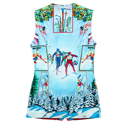 Versace Sport Winter Alpine Ski Vest