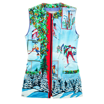 Versace Sport Winter Alpine Ski Vest