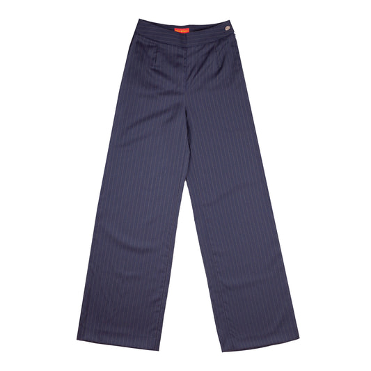 Vivienne Westwood Pinstripe Navy Trousers