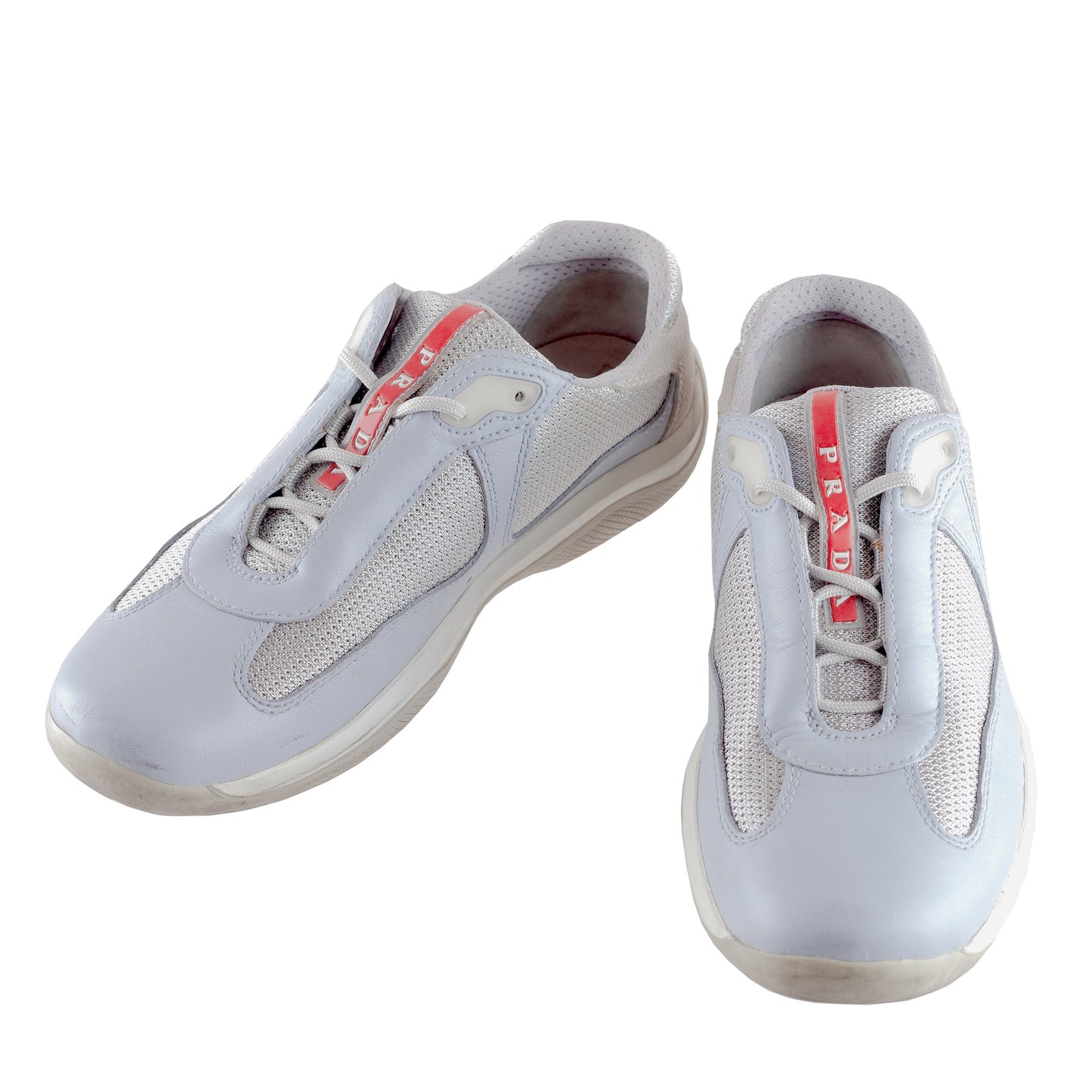 Prada America’s Cup Light Grey Sneakers