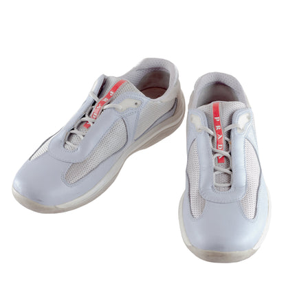 Prada America’s Cup Light Grey Sneakers