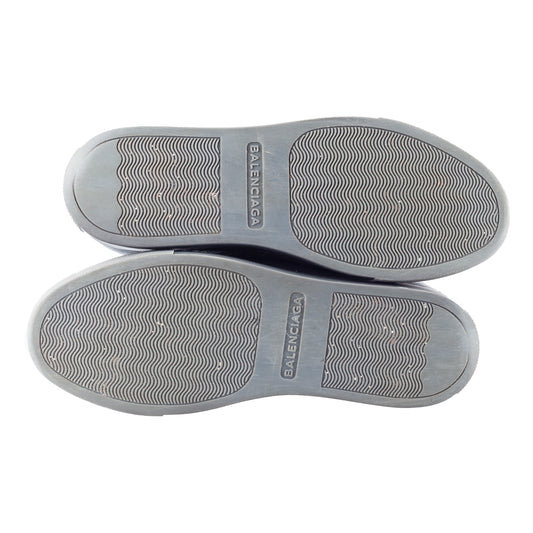 Balenciaga Arena Low Grey Leather Shoes (37 IT/ 38 EU)