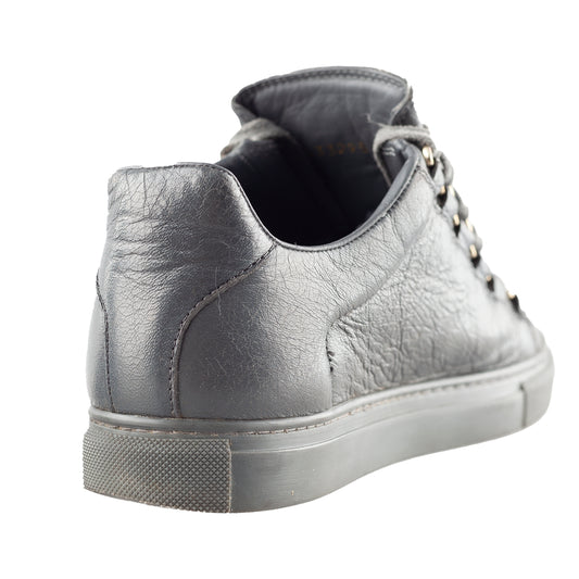 Balenciaga Arena Low Grey Leather Shoes (37 IT/ 38 EU)