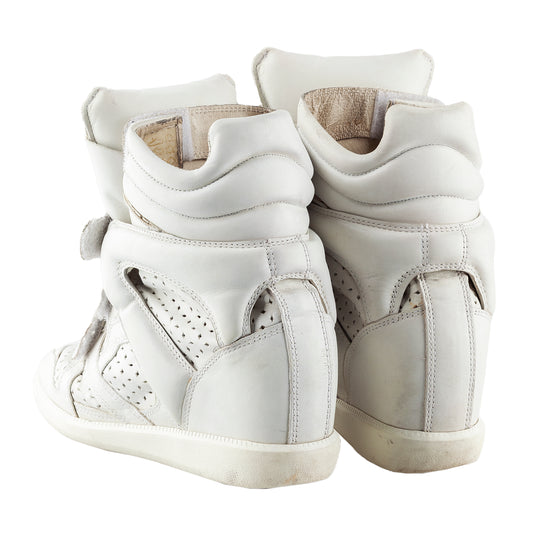 Isabel Marant Light Gray Bekett Wedges (38 IT/ 39 EU)