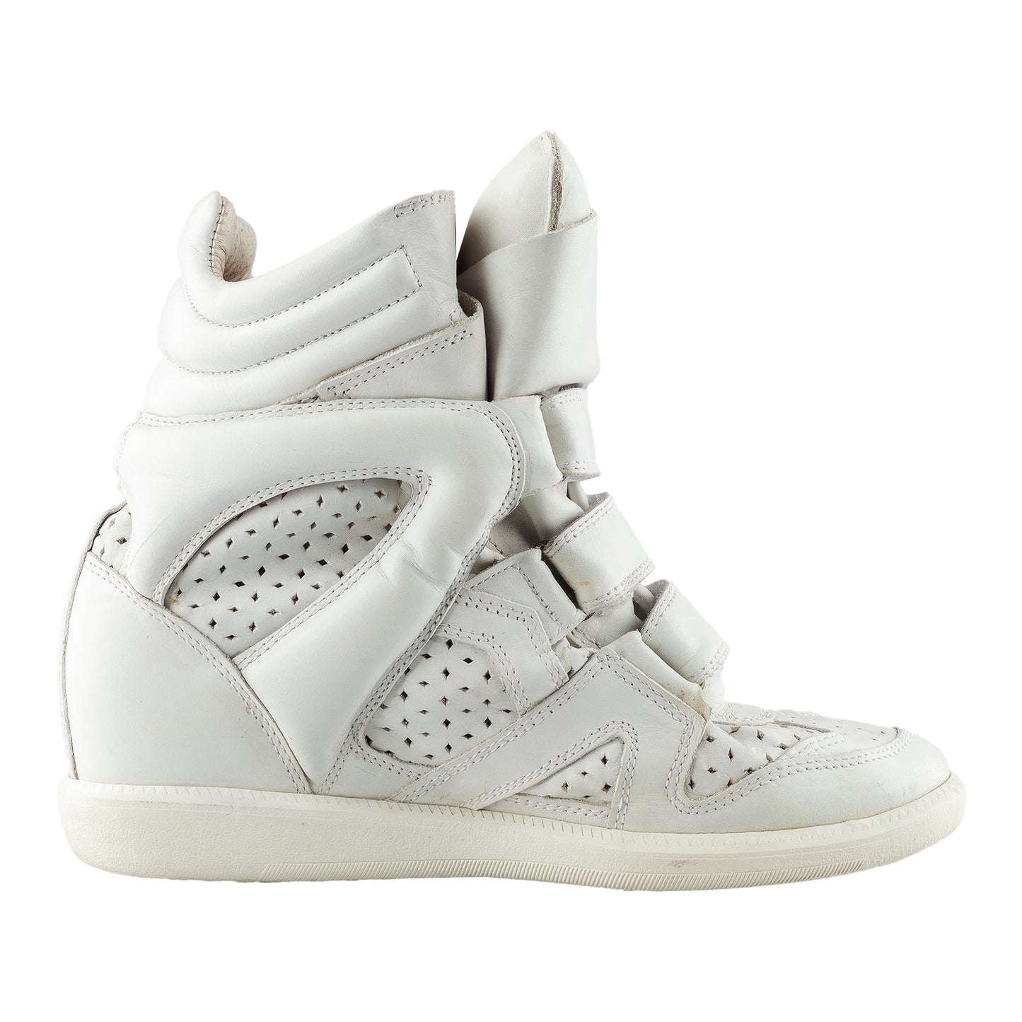 Cuñas Bekett en gris claro de Isabel Marant (38 IT/39 EU)