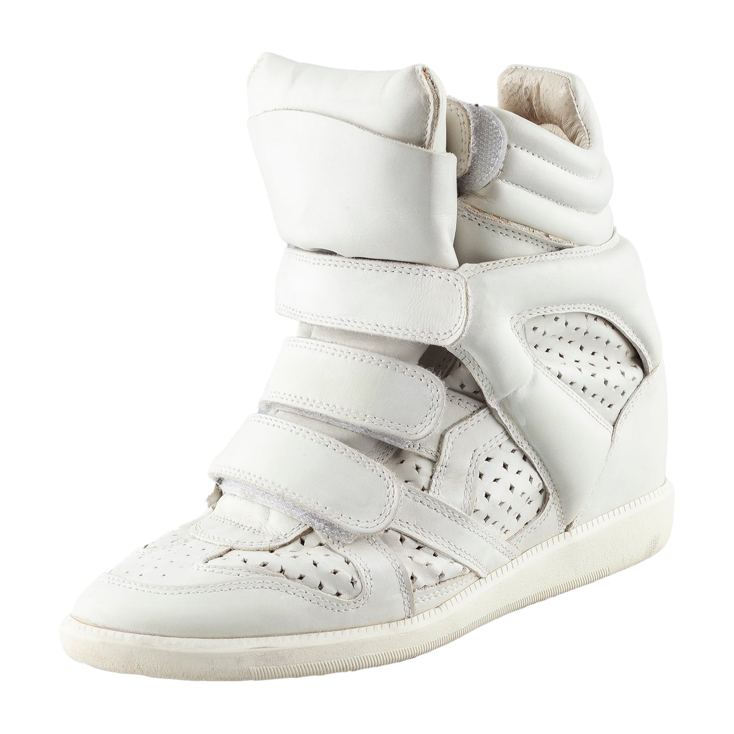 Cuñas Bekett en gris claro de Isabel Marant (38 IT/39 EU)