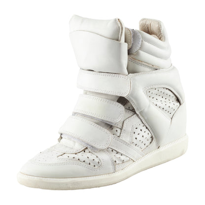 Cuñas Bekett en gris claro de Isabel Marant (38 IT/39 EU)