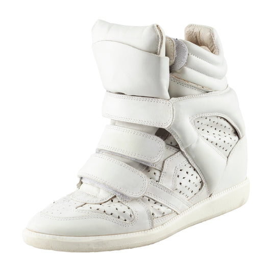 Isabel Marant Light Gray Bekett Wedges (38 IT/ 39 EU)