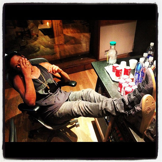 Maison Margiela GAT High Triple Strap Sneakers