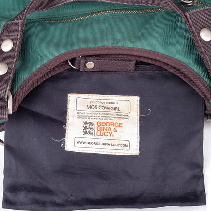 GG&L George Gina & Lucy “MOS COWGIRL” Green Shoulder Bag  