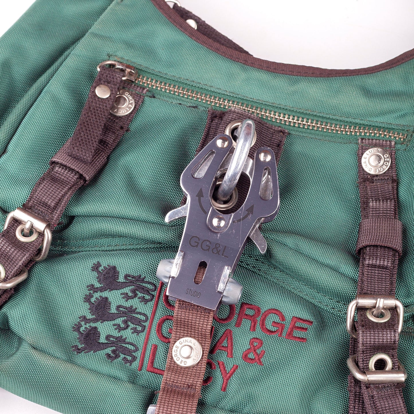 GG&L George Gina & Lucy “MOS COWGIRL” Green Shoulder Bag  