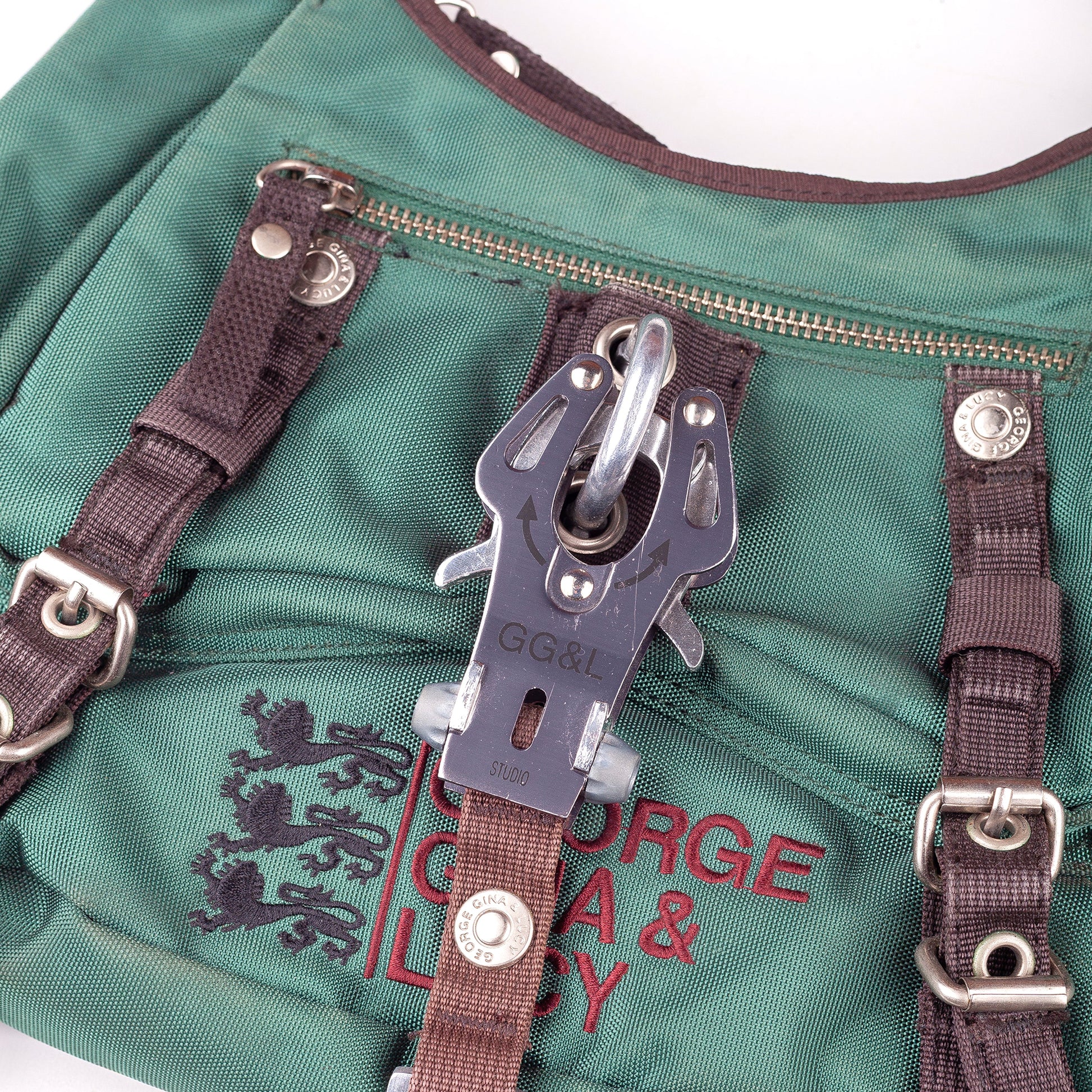 GG&L George Gina & Lucy “MOS COWGIRL” Green Shoulder Bag  