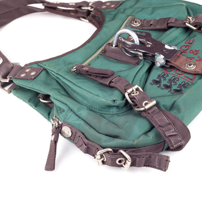 GG&L George Gina & Lucy “MOS COWGIRL” Green Shoulder Bag  