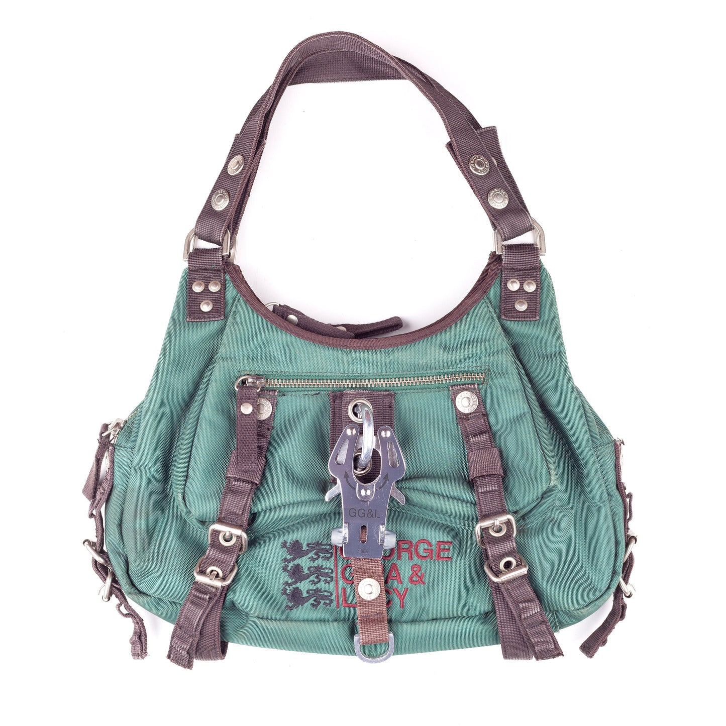 GG&L George Gina & Lucy “MOS COWGIRL” Green Shoulder Bag  