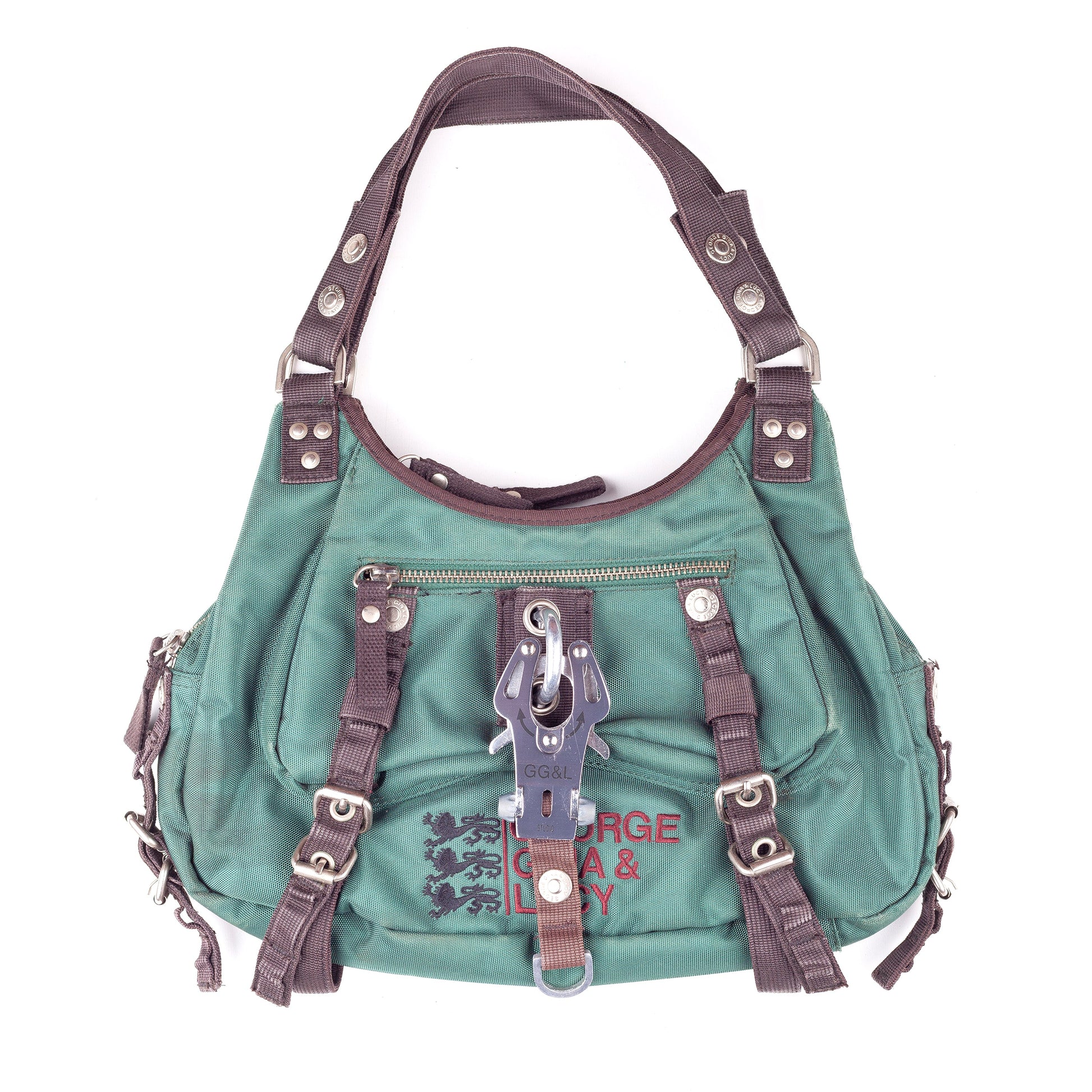 GG&L George Gina & Lucy “MOS COWGIRL” Green Shoulder Bag  