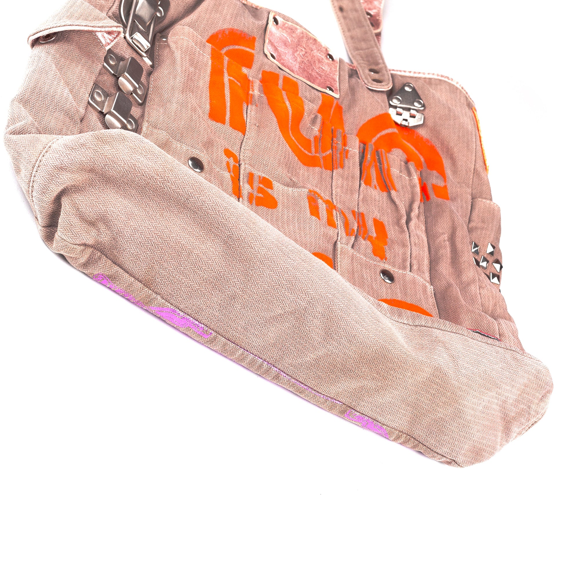 Dolce & Gabbana Fall Winter 2003 “Fun is My Life” Vintage Shoulder Bag  