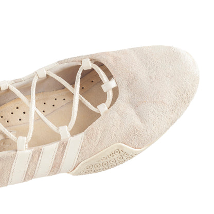 Yohji Yamamoto Adidas Beige Tied Up Ballet Flats