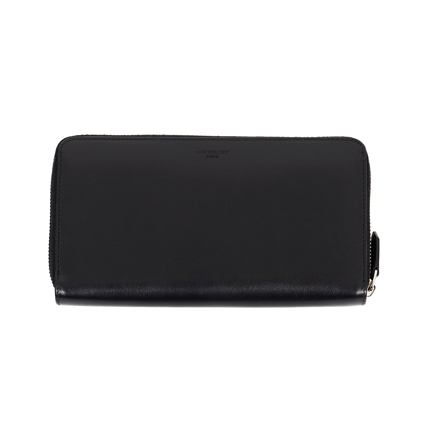 Givenchy Paris x Disney Black Leather Bambi Print Zip Wallet  