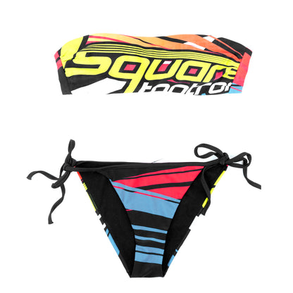 DSQUARED2 Multicolor Bandeau Bikini (XS)