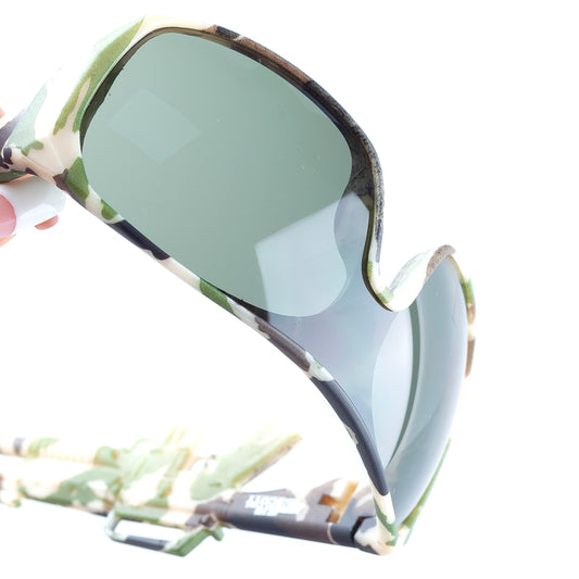 ⁣ Jeremy Scott x Linda Farrow⁣⁣ S/S 2013 Camouflage M16 Sunglasses⁣⁣⁣