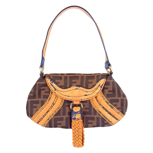 Fendi Zucca Chef Monogram Vintage Mini Bag