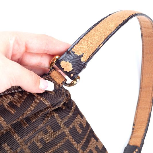 Fendi Zucca Chef Monogram Vintage Mini Bag