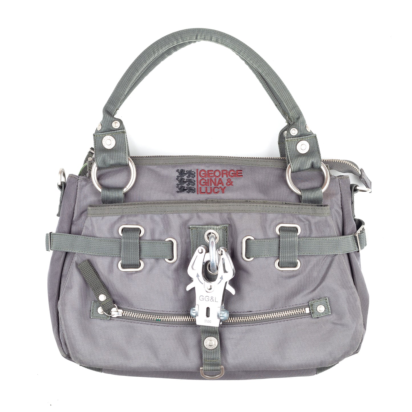GG&L George Gina & Lucy “Jelly Bean” Gray Shoulder Bag