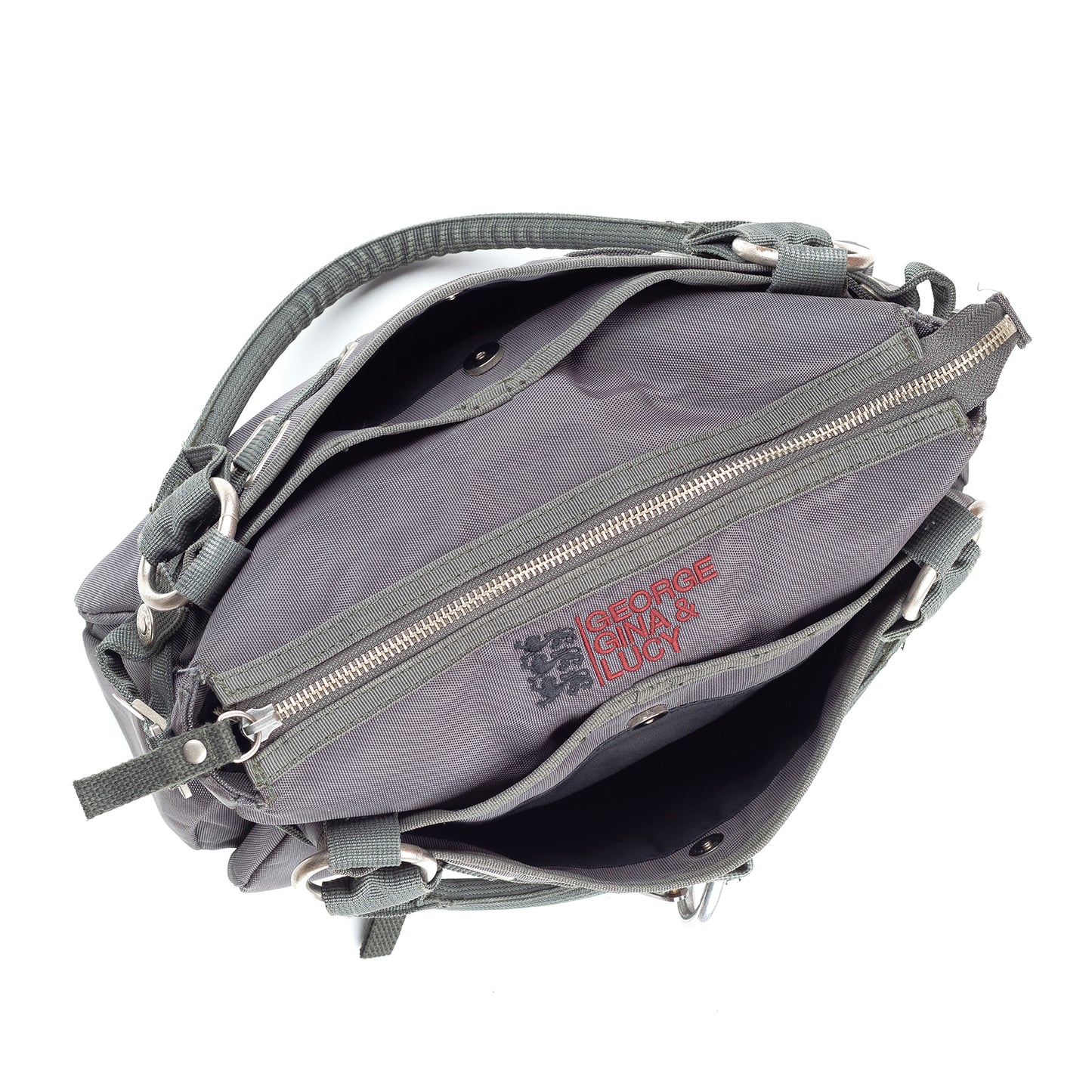 GG&L George Gina & Lucy “Jelly Bean” Gray Shoulder Bag