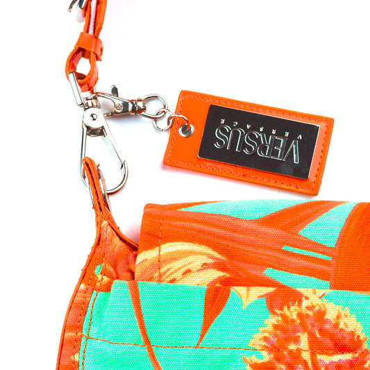 Versus Versace Floral Vintage Baguette Bag