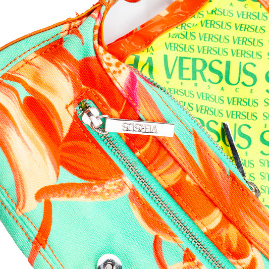 Versus Versace Floral Vintage Baguette Bag