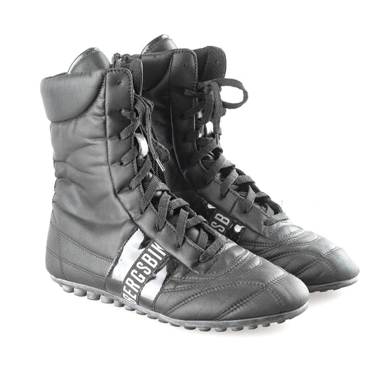 Dirk Bikkembergs Black Football Vintage Boots (37 EU)