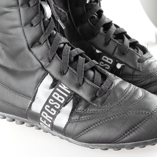 Dirk Bikkembergs Black Football Vintage Boots (37 EU)