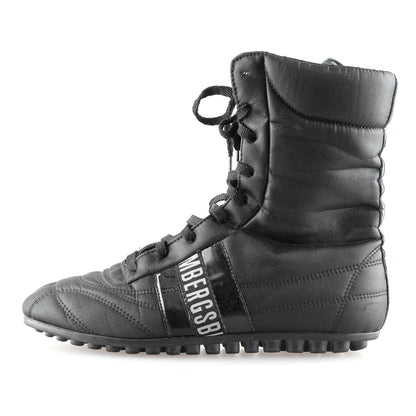 Dirk Bikkembergs Black Football Vintage Boots (37 EU)
