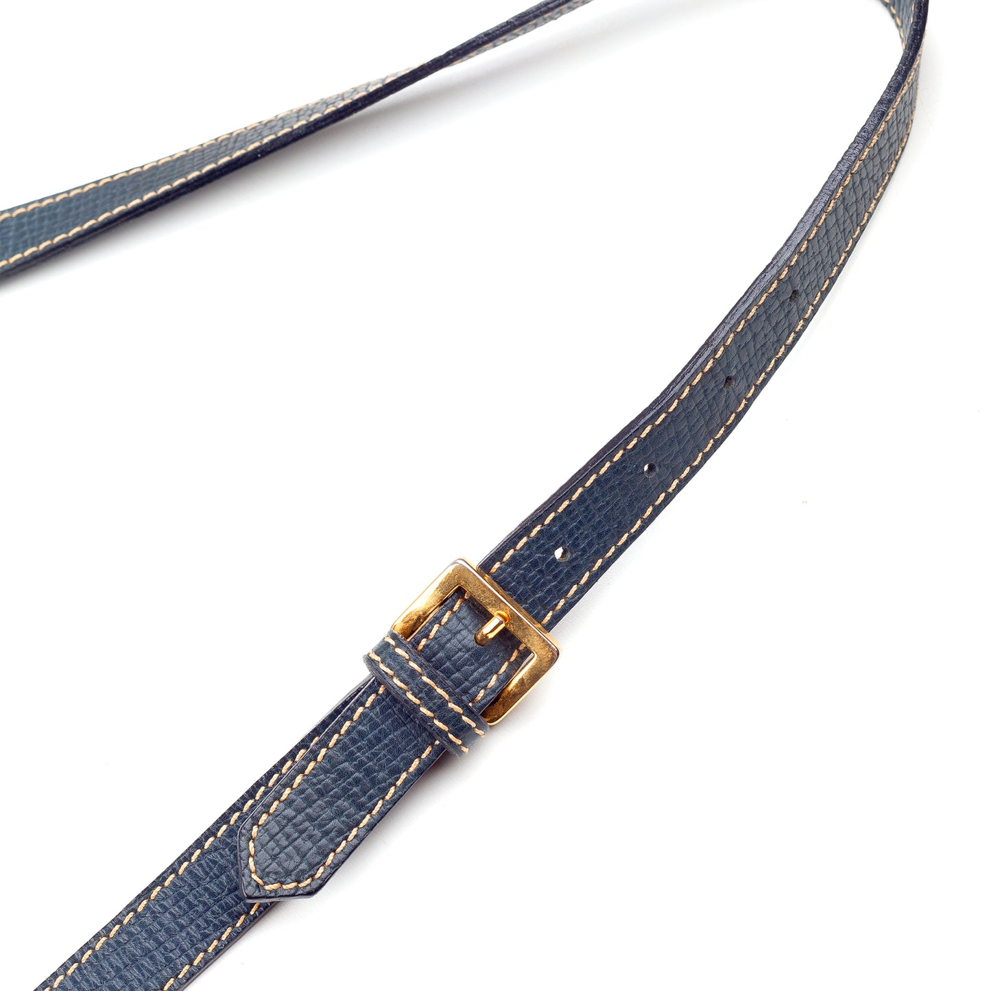 Loewe Madrid 1846 Vintage Navy Blue Crossbody Bag