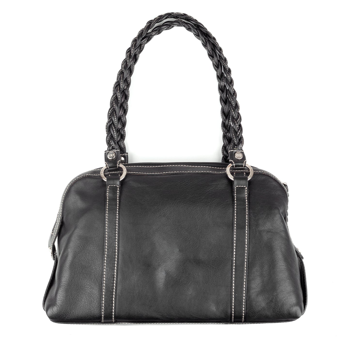 Balenciaga Paris Vintage Black Leather Shoulder Bag