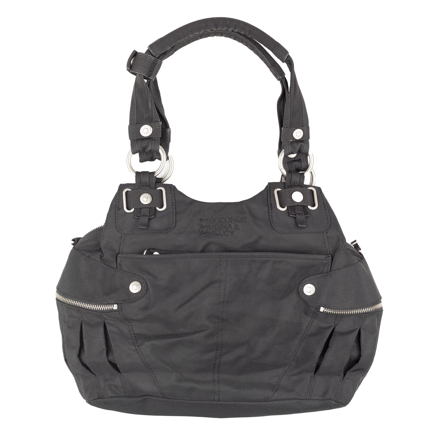 GG&L George Gina & Lucy “Virgin Tonic” Vintage Black Shoulder Bag